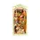 Thumbnail: front view of robotime floral corner DIY book nook kit of an alleyway scene of a bookshop and cobblestone street with LED lig