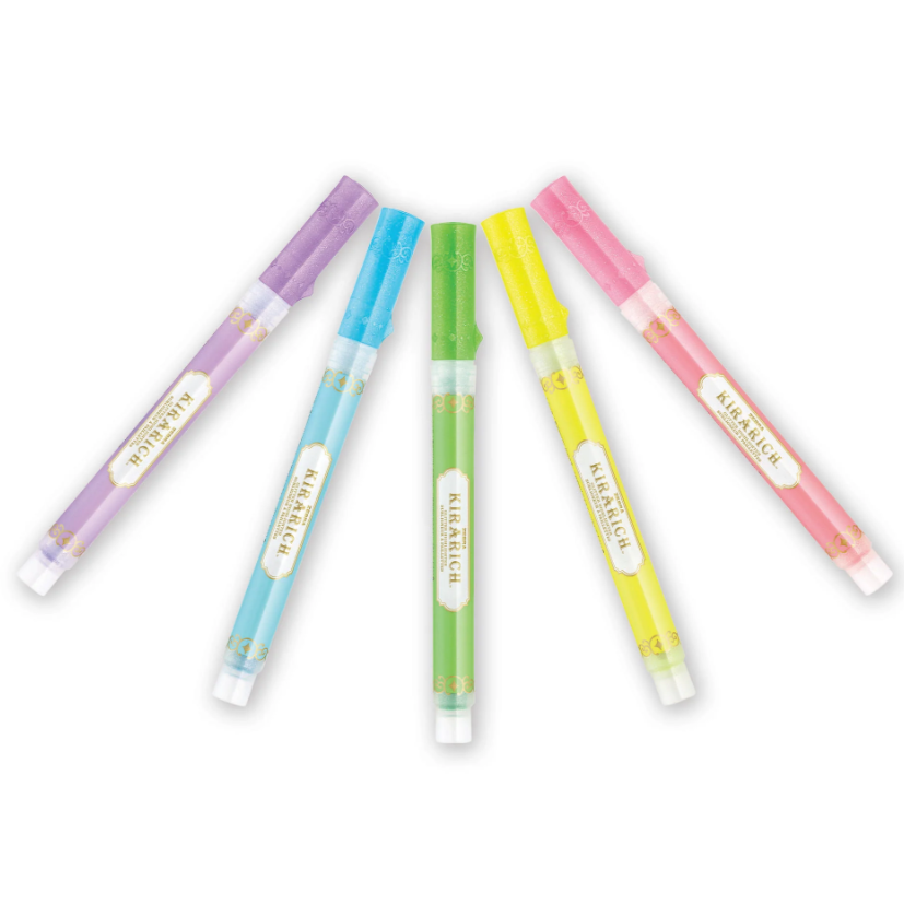 Thumbnail: Zebra Kirarich Glitter Highlighter Set 5/pkg