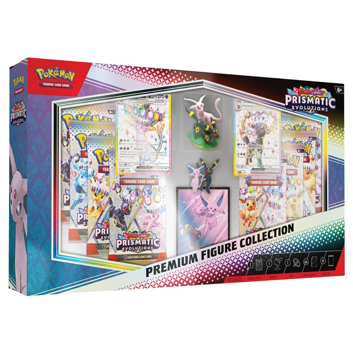 Pokémon TCG: Scarlet & Violet 8.5: Prismatic Evolutions: Premium Figure Collection box