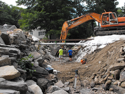 Stream Bed Widened