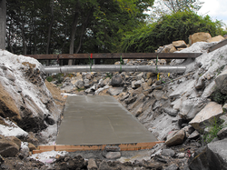 Curing & Ready for New Culverts!