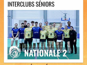 Résultats des équipes N2, Pré-Nat et R2 des 13-14 décembre :