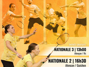 Nouvelle journée et avant-dernière à domicile pour les interclubs N2 et N3 ce week-end !!!