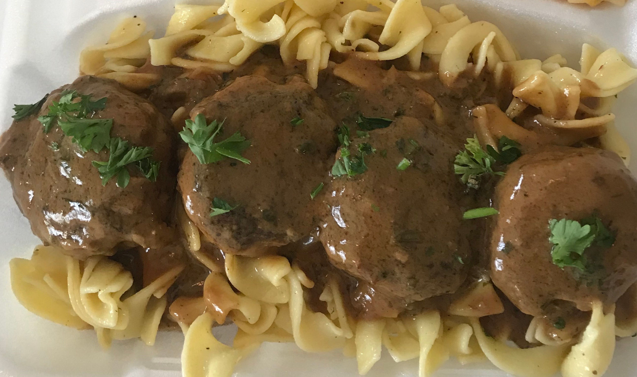 Quart-size Signature Turkey Meatballs w/Pint of Homemade Gravy