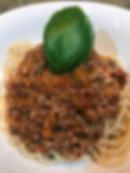Signature Homemade Beef Bolognese