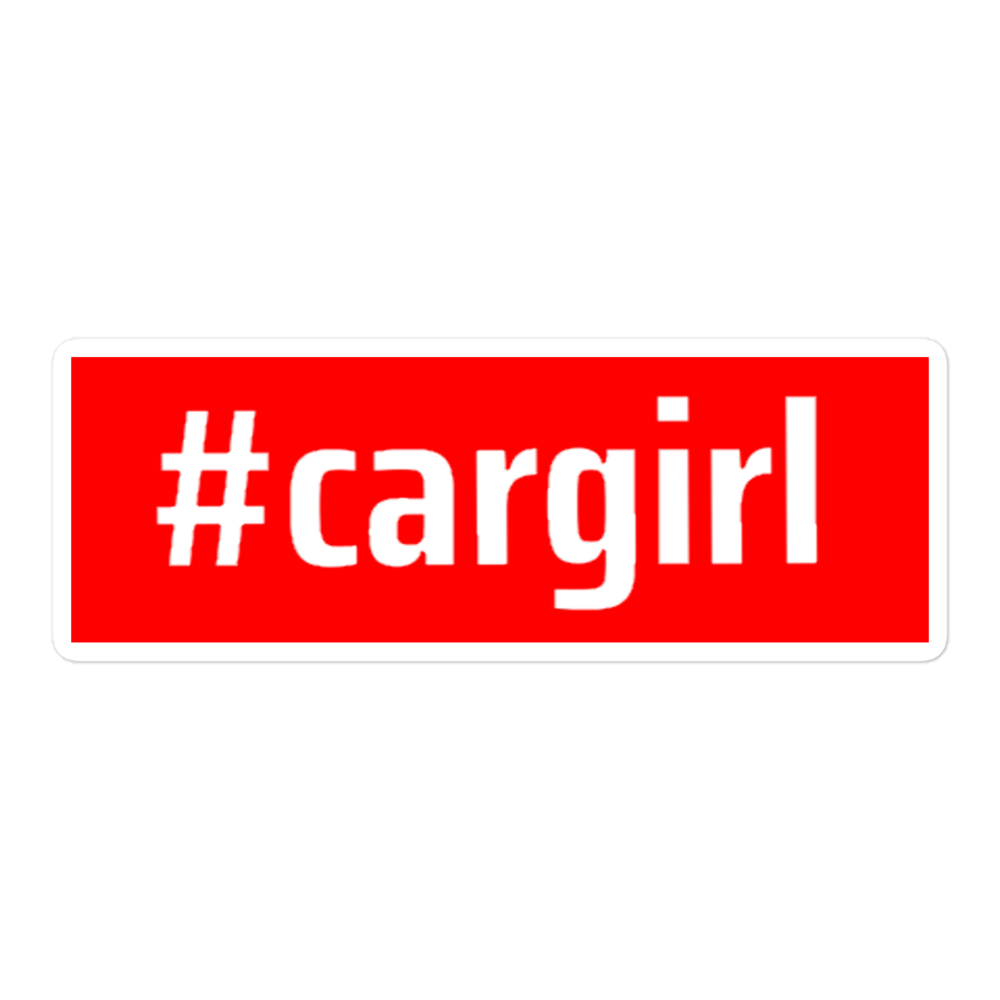 Cargirl Sticker