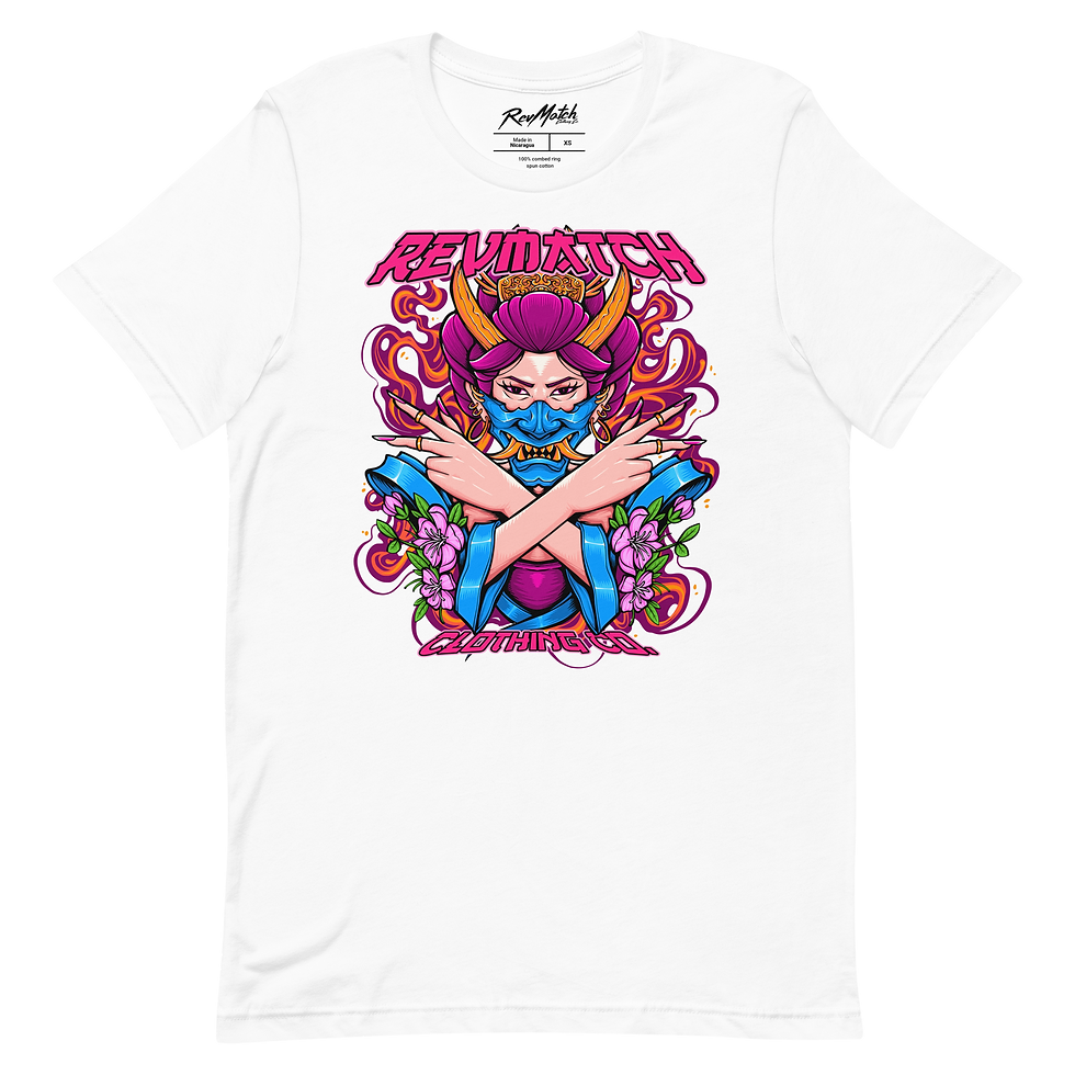 Neon Cyberpunk Geisha