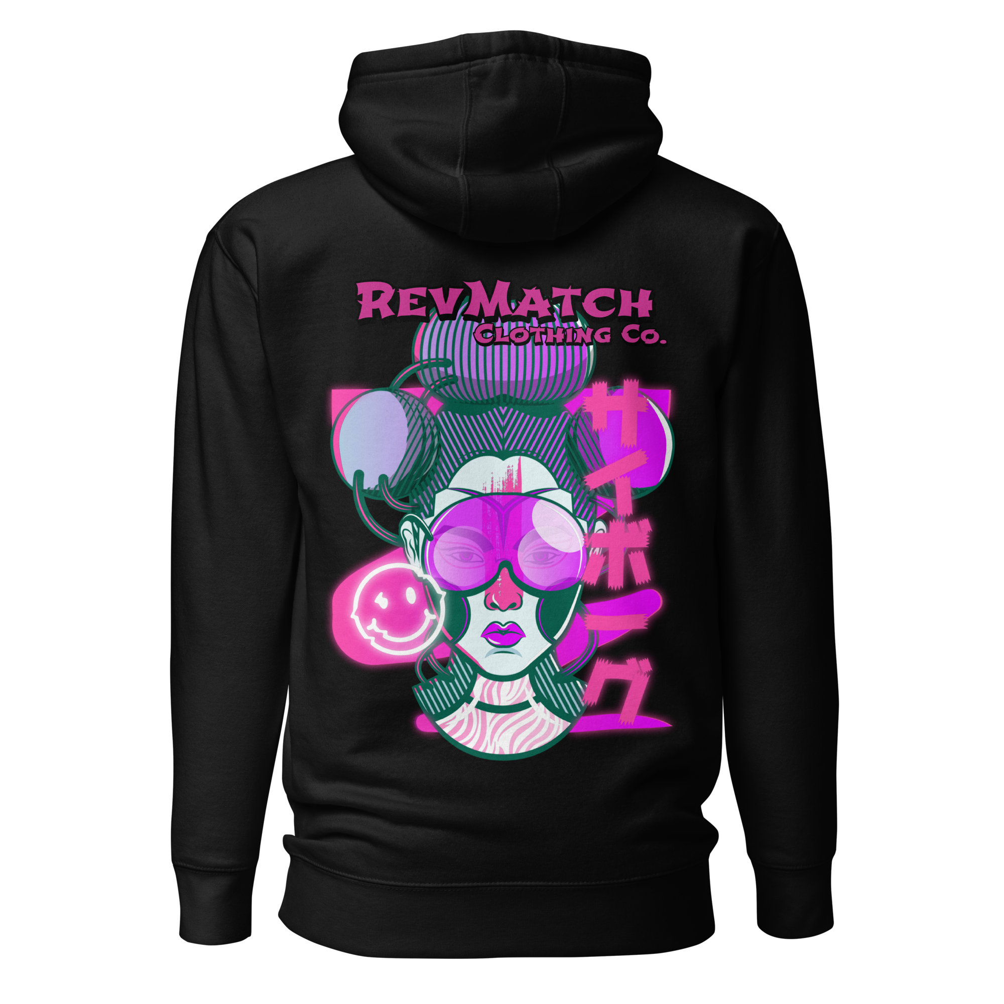 Cyberpunk Geisha Hoodie