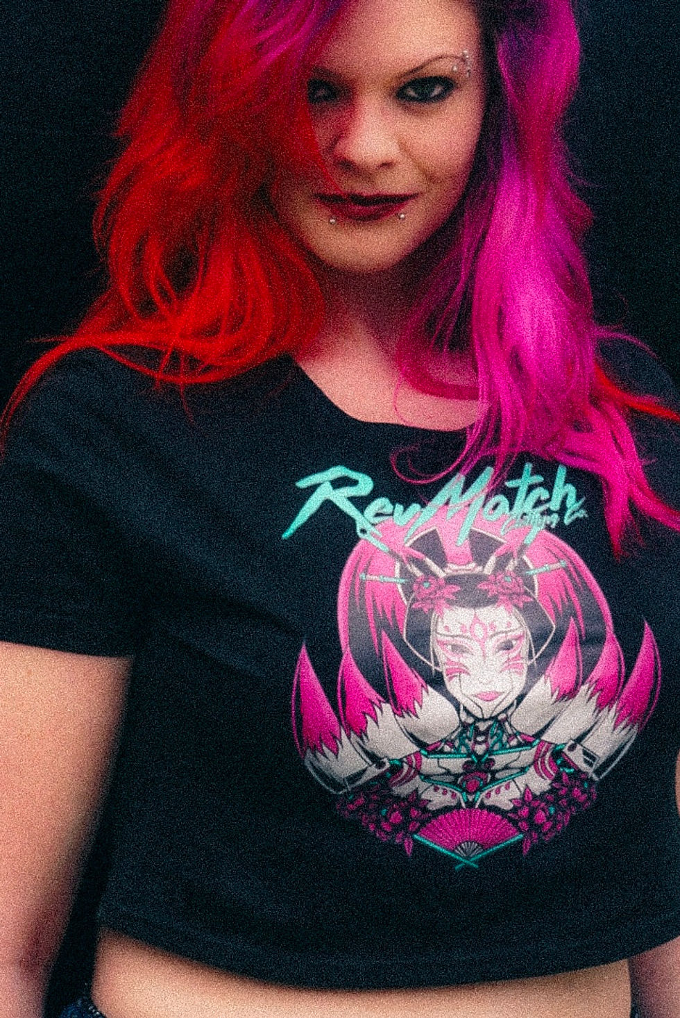 Thumbnail: Cyber Geisha Crop Tee