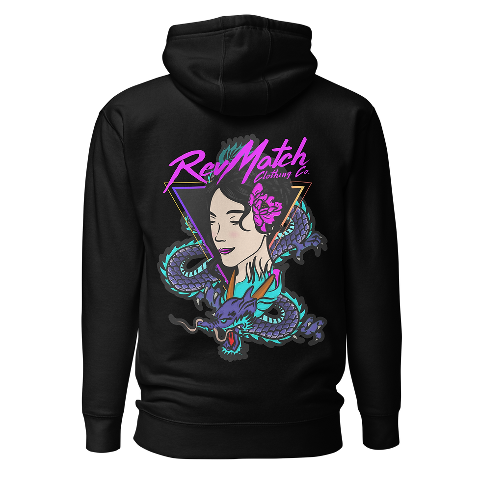 Retro Geisha Hoodie