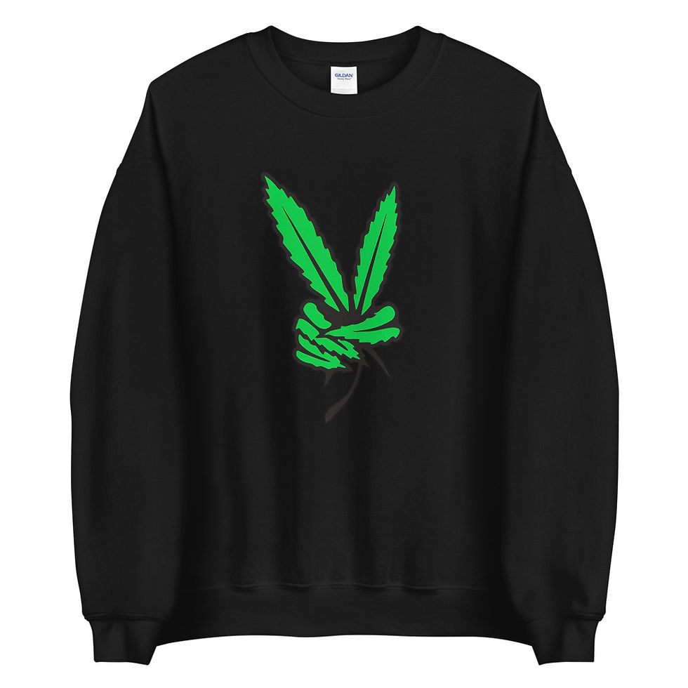 Thumbnail: Unisex Crew Neck Peace TP420 Sweatshirt