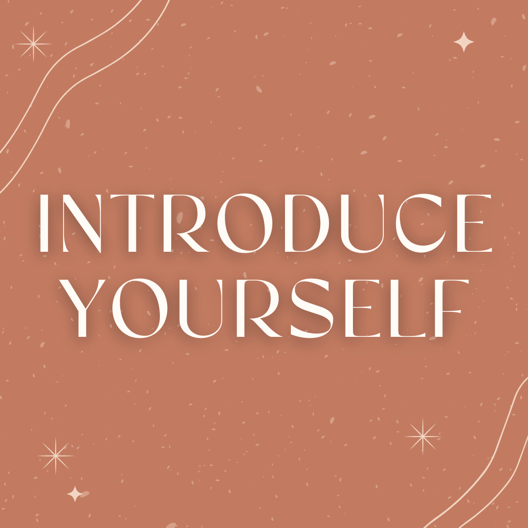 Introduce Yourself ✨ content media