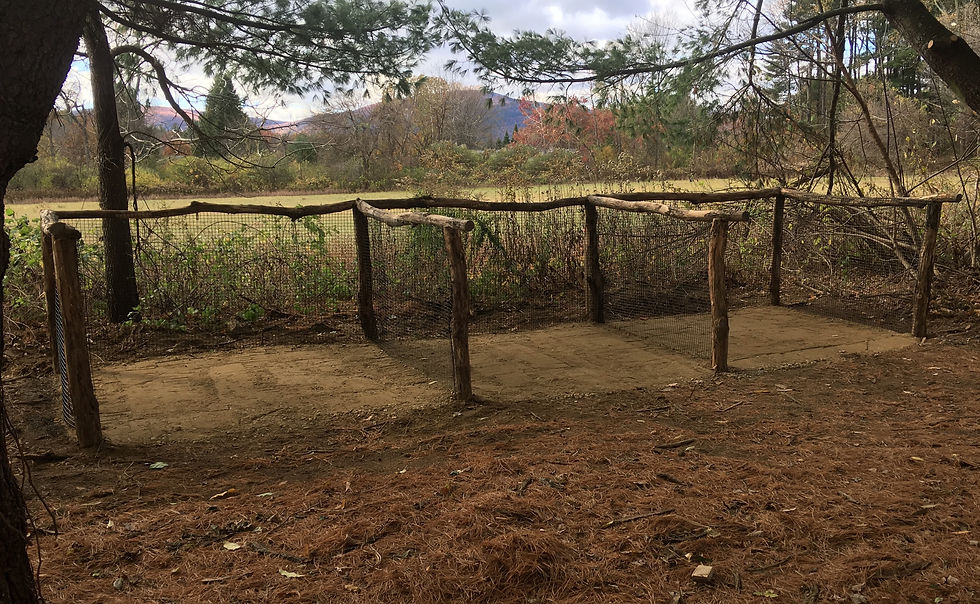 Drive-in compost bin