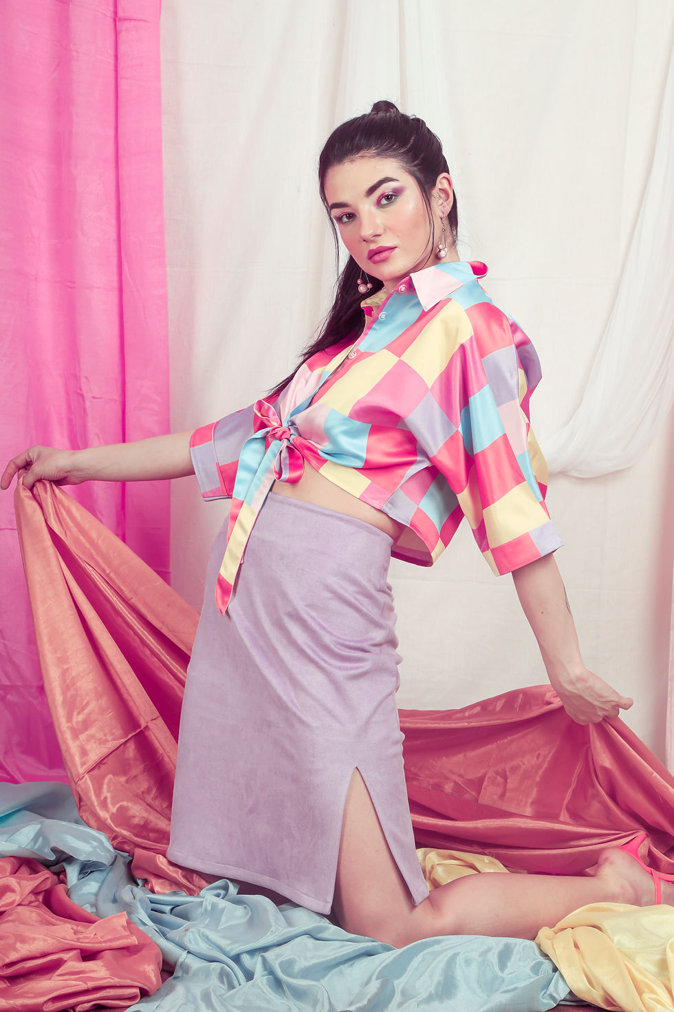 Miniaturbild: Tie Up Crop Top