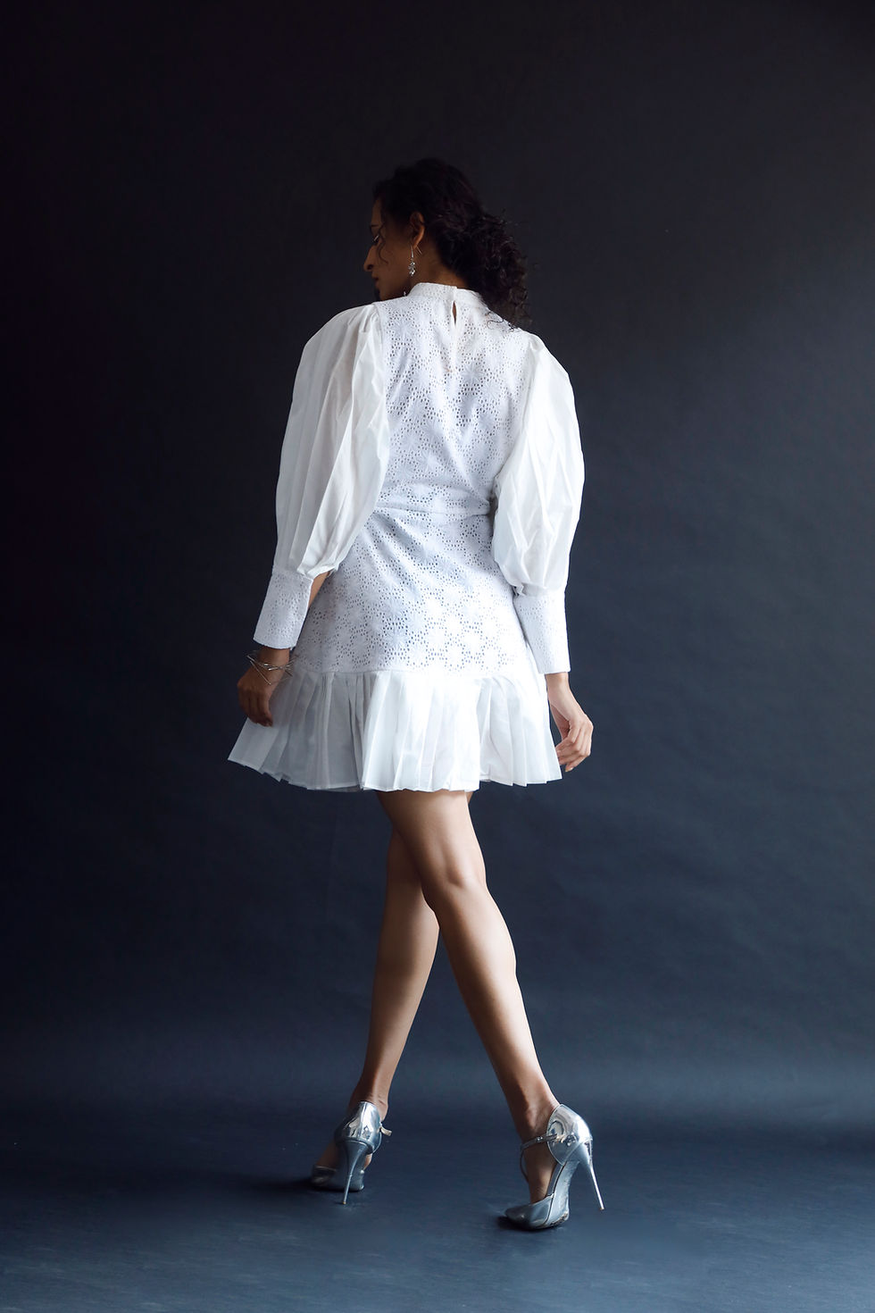 Thumbnail: Butterfly Sleeve Dress