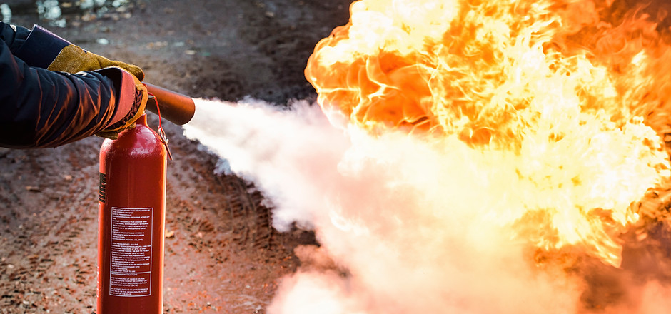 Extincteur, agir rapidement sur un départ de feu