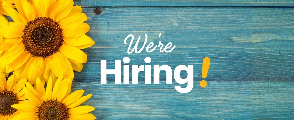 We're Hiring!