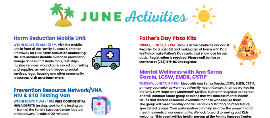 June Events at CoastalFSC! 🌸