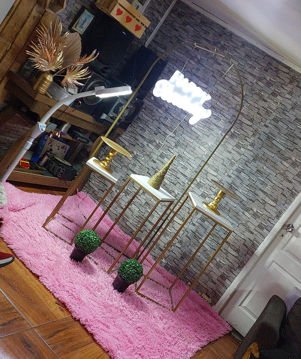 Miniatura: Arriendo de mobiliario Candy Bar , estructuras metalicas , reserva 