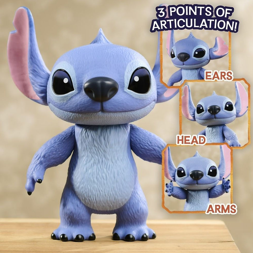 Miniatura: STITCH LIVE ACTION FIGURA ARTICULADA GRANDE 35 CM