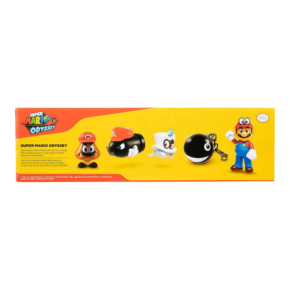 Miniatura: Figuras pack de 5 - Mario Odyssey Nintendo