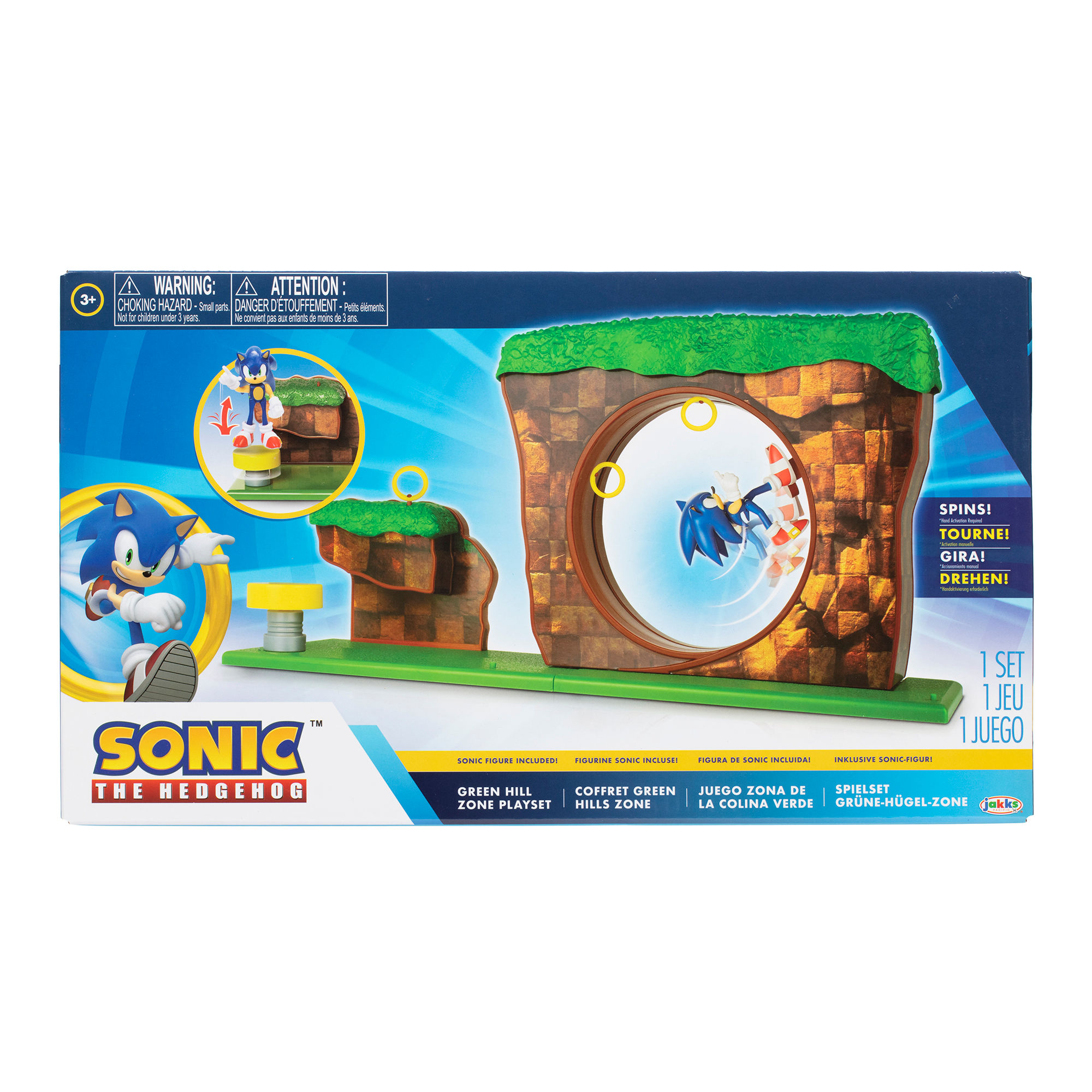 Playset Green Hill Zone de Sonic