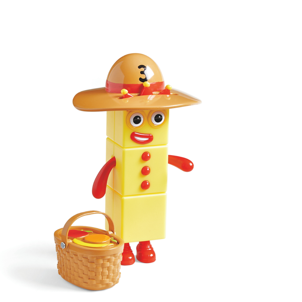 Miniatura: Numberblocks Figura de 3 Fiesta de Picnic