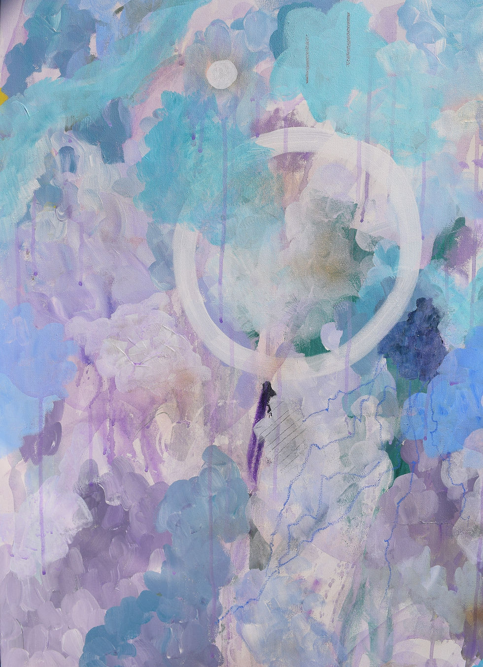 Thumbnail: Sticks and Marbles (36x48in)