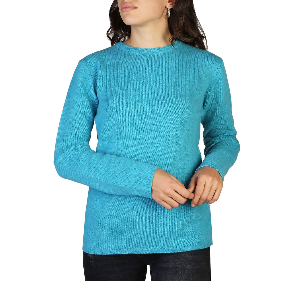 Miniatura: 100% Cashmere C-NECK-W