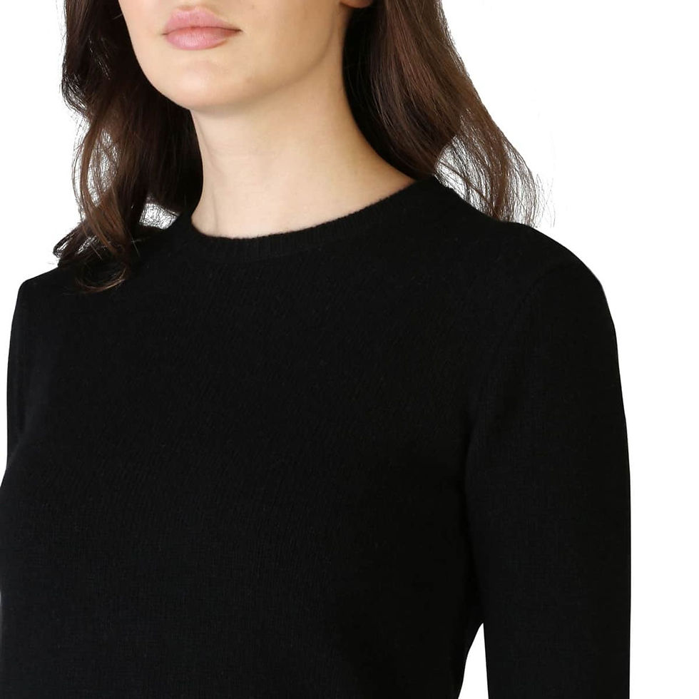 Miniatura: 100% Cashmere C-NECK-W