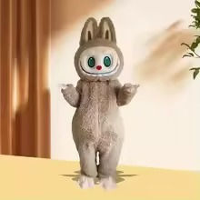 LABUBU MASCOT COSTUME-KHAKI