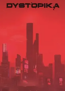 Dystopika relaxing cyberpunk city builder featuring atmospheric skyscrapers and moody urban environments