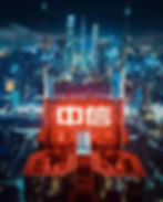 Guangzhou view at night, straight out of a sci-fi movie landscape