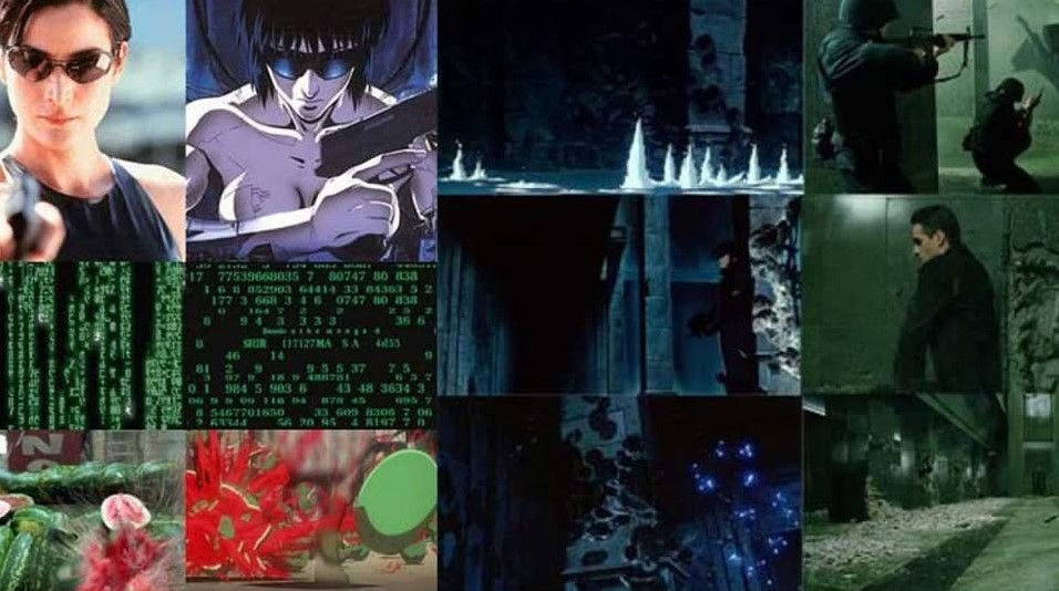 Ghost in the Shell x The Matrix comparison