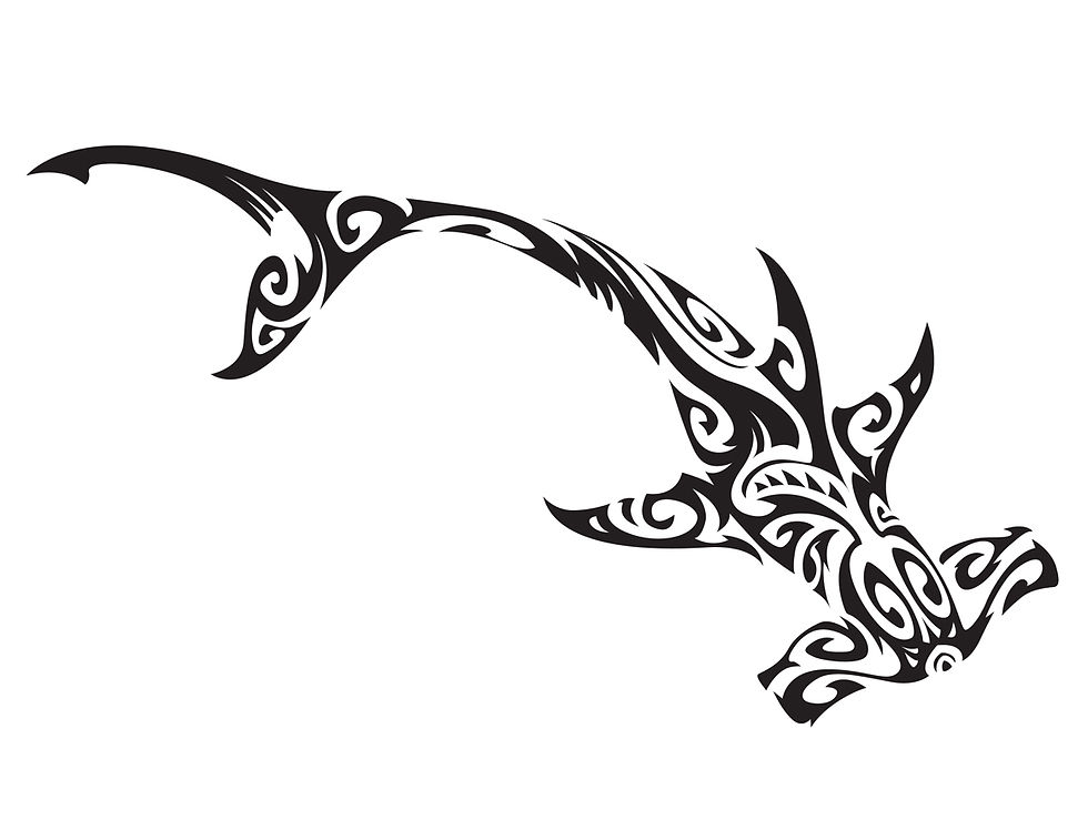 Hammerhead Tribal Art
