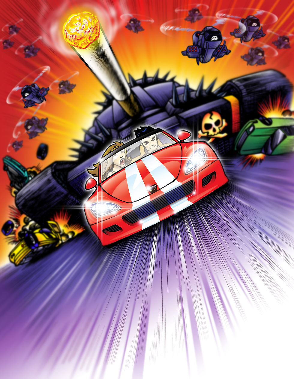 Smokin' Wrecks art