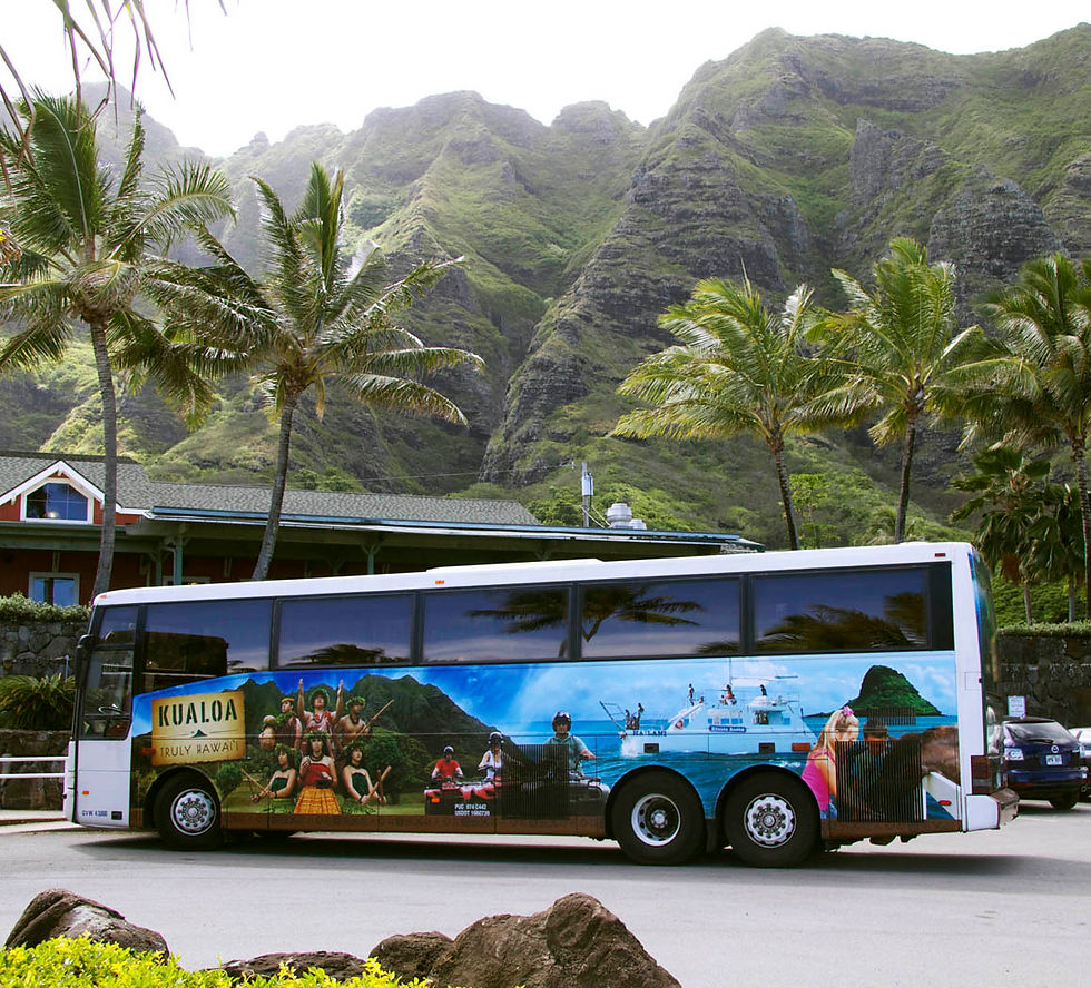 Kualoa Tour Bus