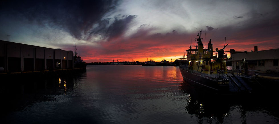 Fireboat, Honolulu Harbor