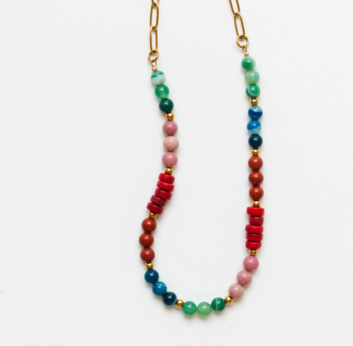 Phoebe Gemstone Necklace