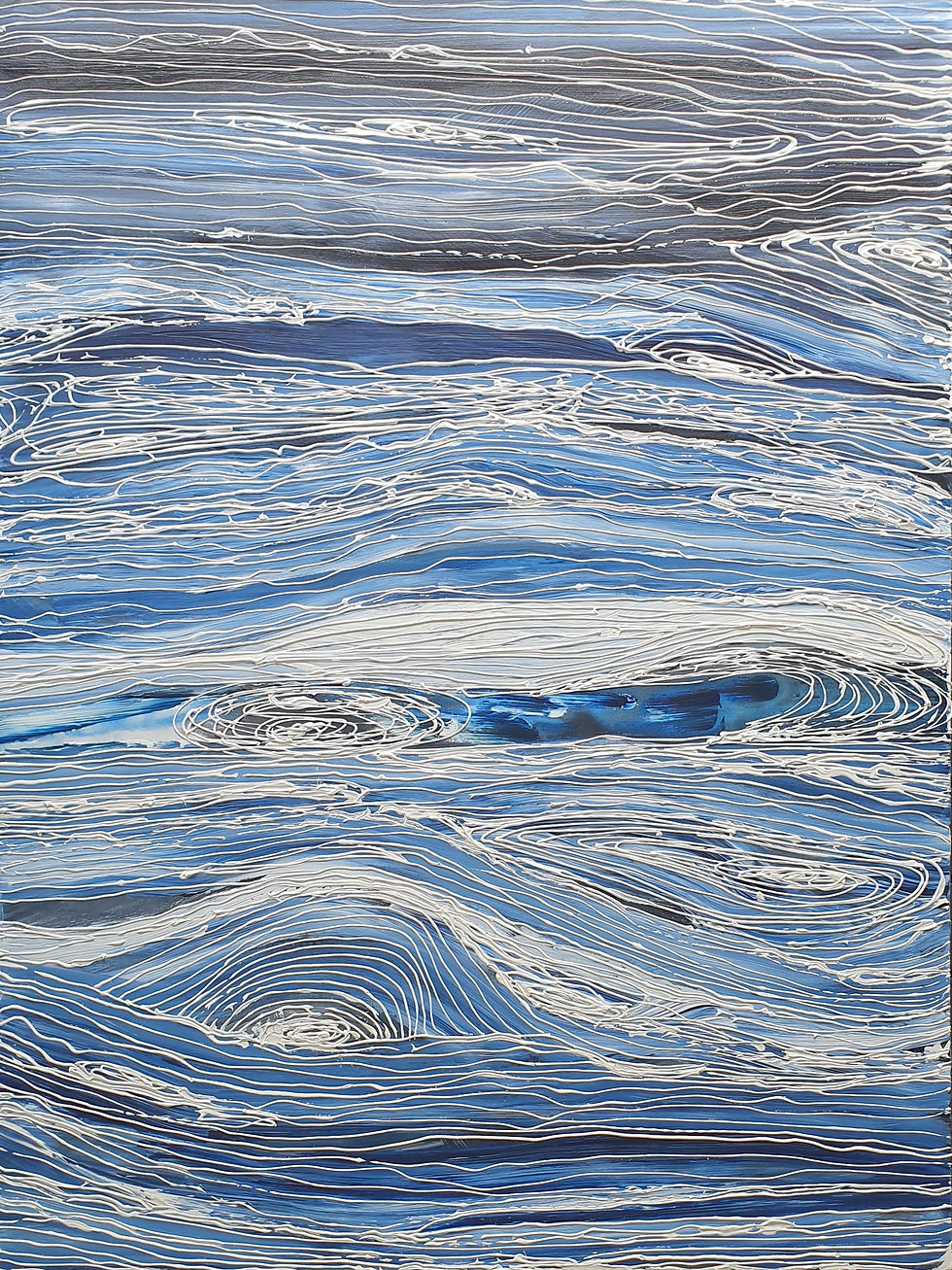 Thumbnail: Turbulent Waters (diptych)
