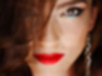Colorful glamorous makeup