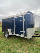 2011 enclosed trailer for sale – clean, well-maintained, new tires, barn & side doors, trade-ins welcome.