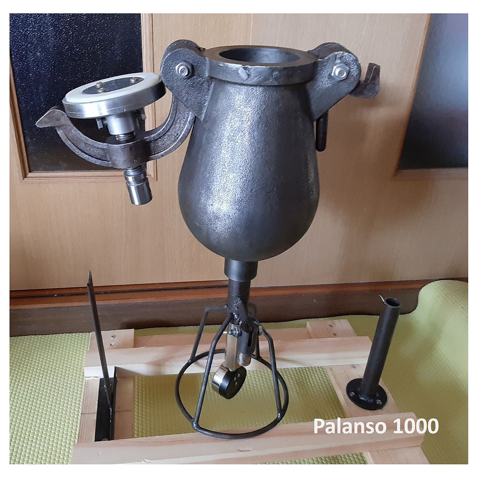 サムネイル： Sale ポン菓子機/業務用・キャンプ用/容量1升用 /厚い鋳鉄本体/安全蒸気バルブ（簡単に開閉可能）/安全設計されたケイ素鋼の蓋++++