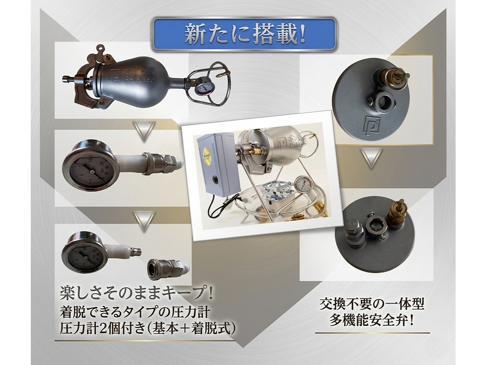 サムネイル： ポン菓子機 電動式フルセット 容量4合 5つの安全設計 使用方法簡単 安全蒸気バルブ  無料部品交換