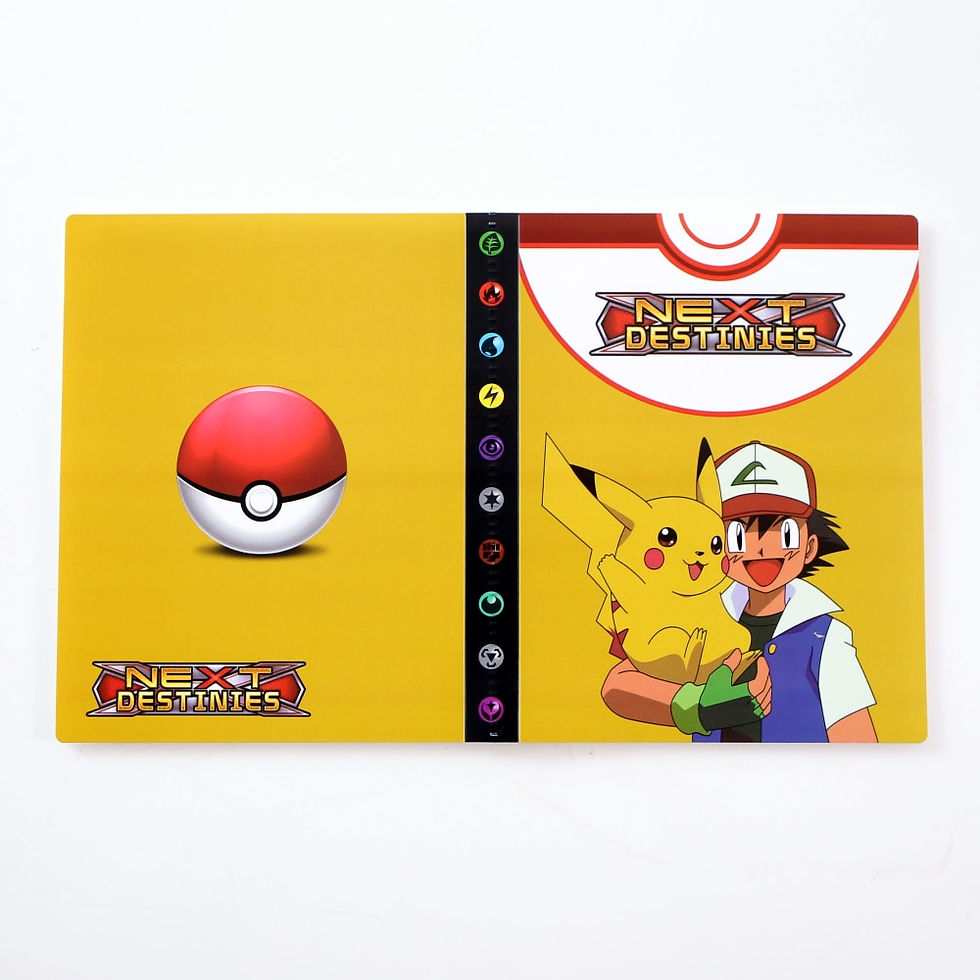 Thumbnail: Pokemon Album Cards Book Map Letter Holder 