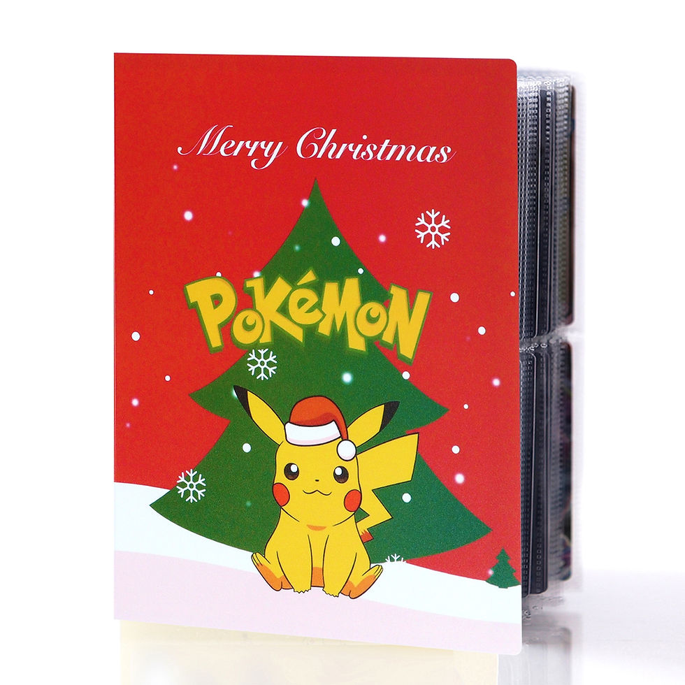Thumbnail: Pokemon Album Cards Book Map Letter Holder 