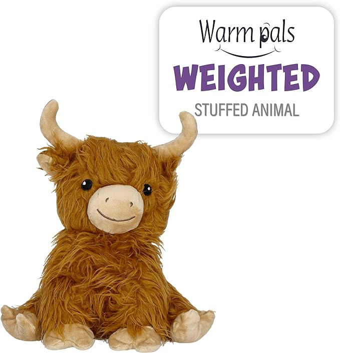 Warm Pals Highland Cow Plush