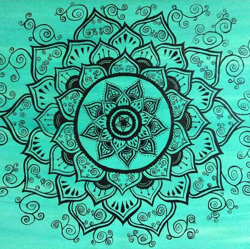 "Peaceful Feeling" by fine artist Karen Elaine Hughes