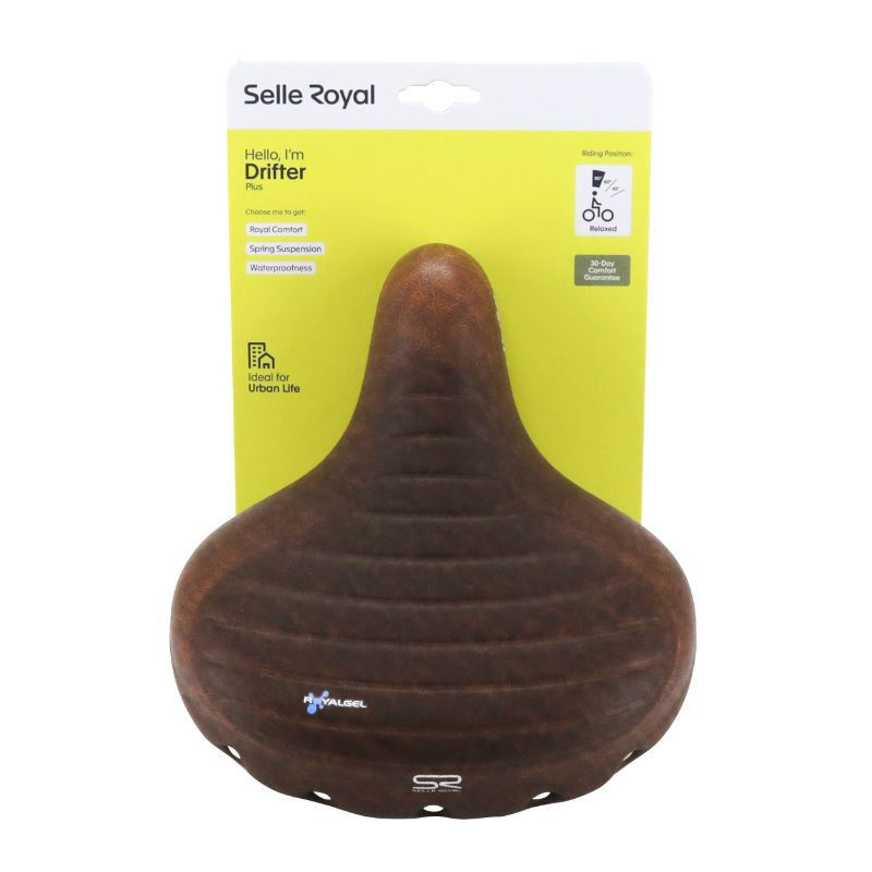 Miniature : SELLE ROYAL CITY DRIFTER PLUS MARRON UNISEX