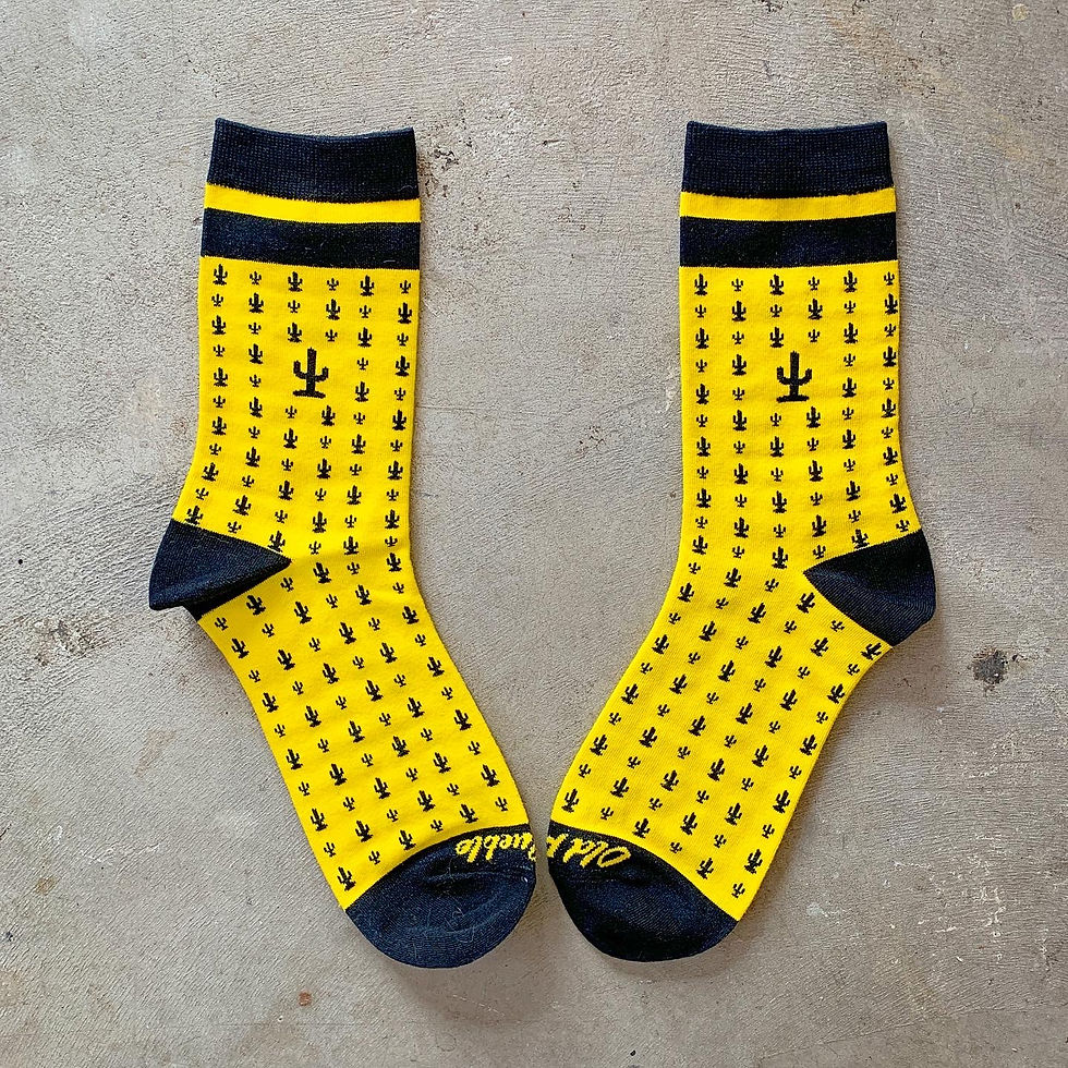 Thumbnail: Cactus Socks: Yellow/Black